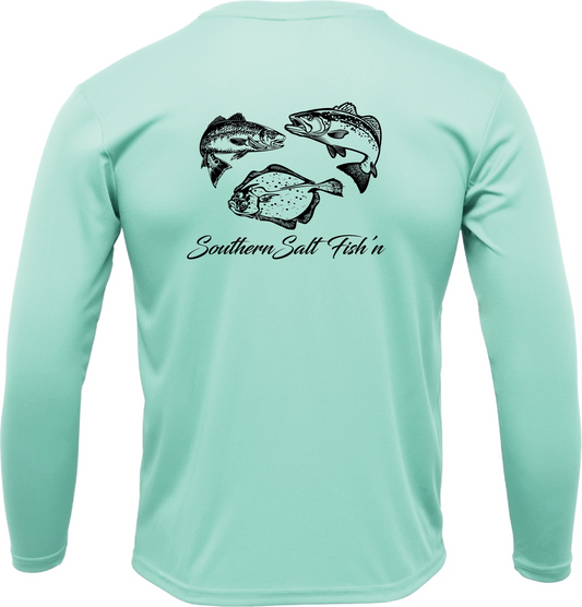 The Trifecta Long Sleeve UPF Shirt - Seafoam